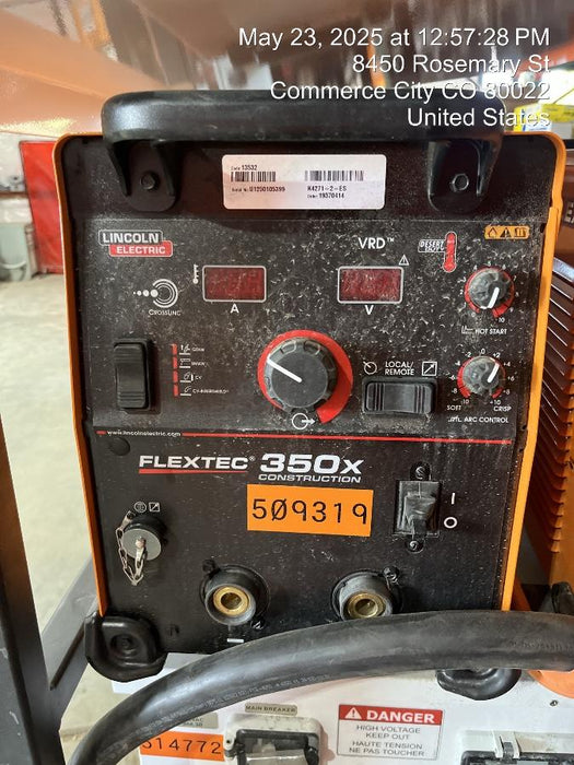 2025 LINCOLN ELECTRIC FLEXTEC 350X