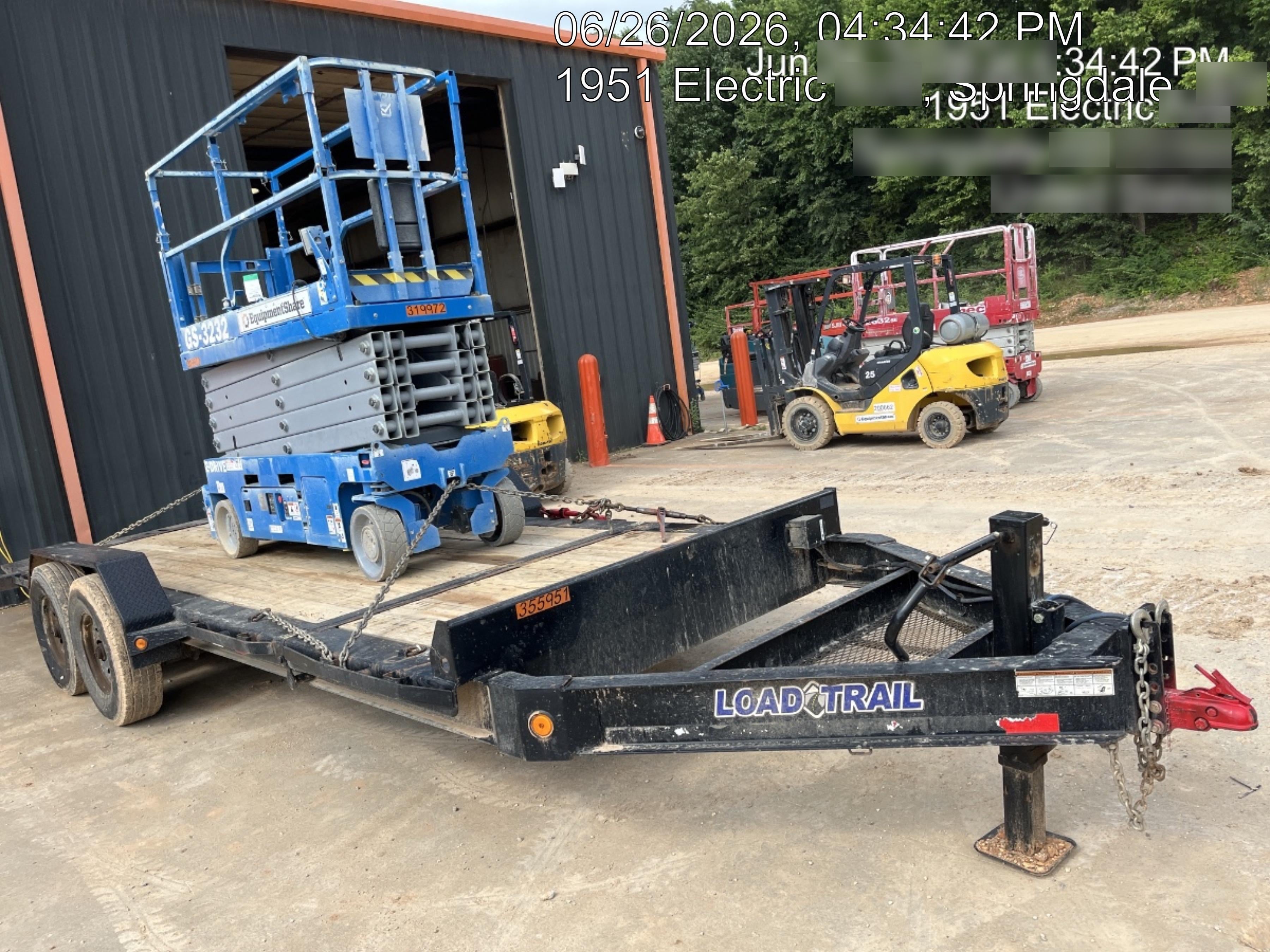 2024 LOADTRAIL Tilt-Deck Rental Trailer