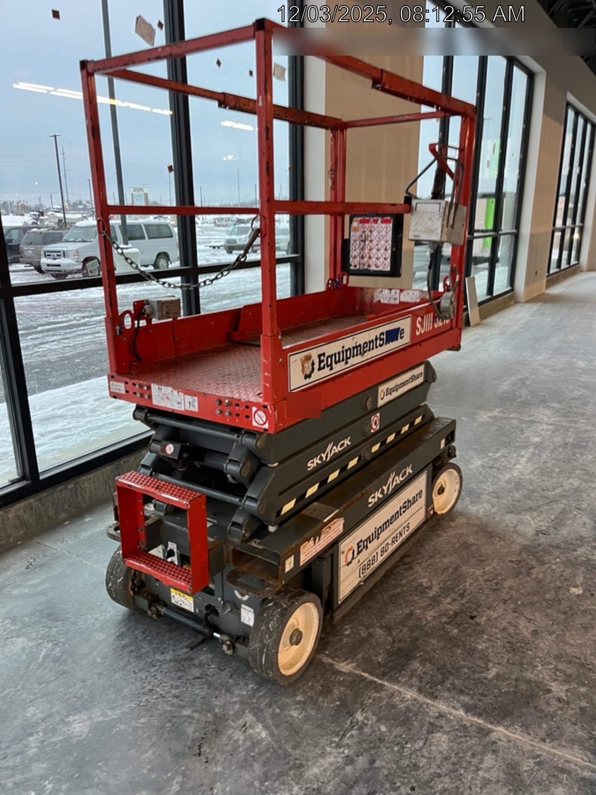 2019 Skyjack SJIII-3219 Standard Options, Trojan Batteries