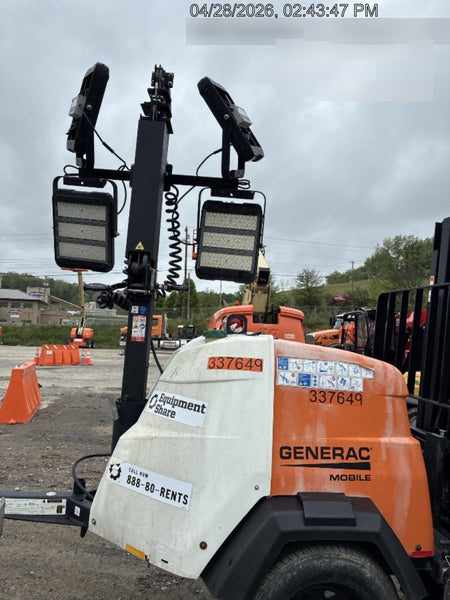 2023 Generac MLT2 Diesel, Flex Switch 120V Input, Powerzone Controller, (4) 320W LED Lights, 4kW Generator, 39.9 Gal Fuel Tank, 2" Ball, T3