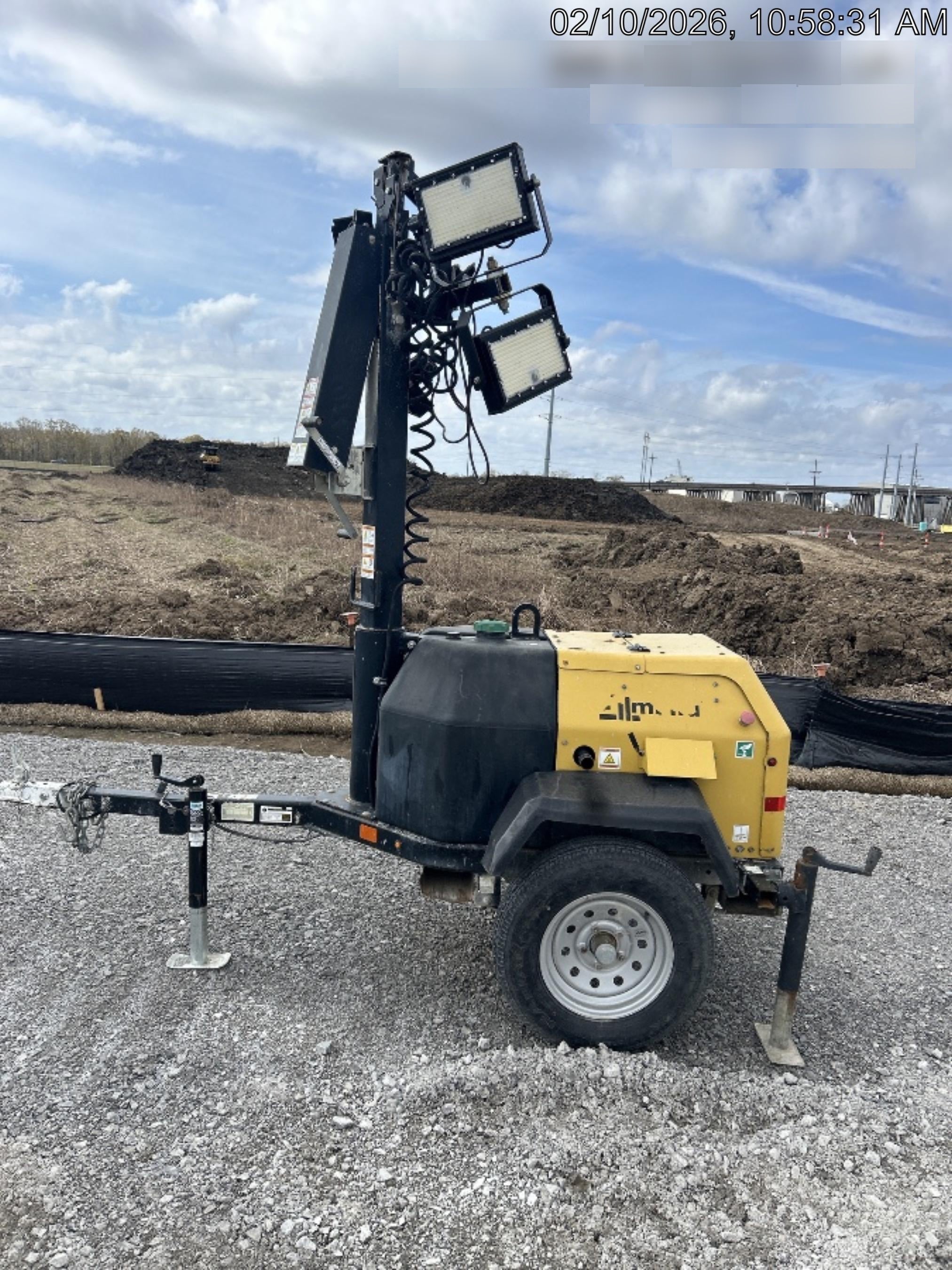2023 Generac MLT2 Diesel, Flex Switch 120V Input, Powerzone Controller, 
(4) 320W LED Lights, 4kW Generator, 39.9 Gal Fuel Tank, 2" Ball, T3