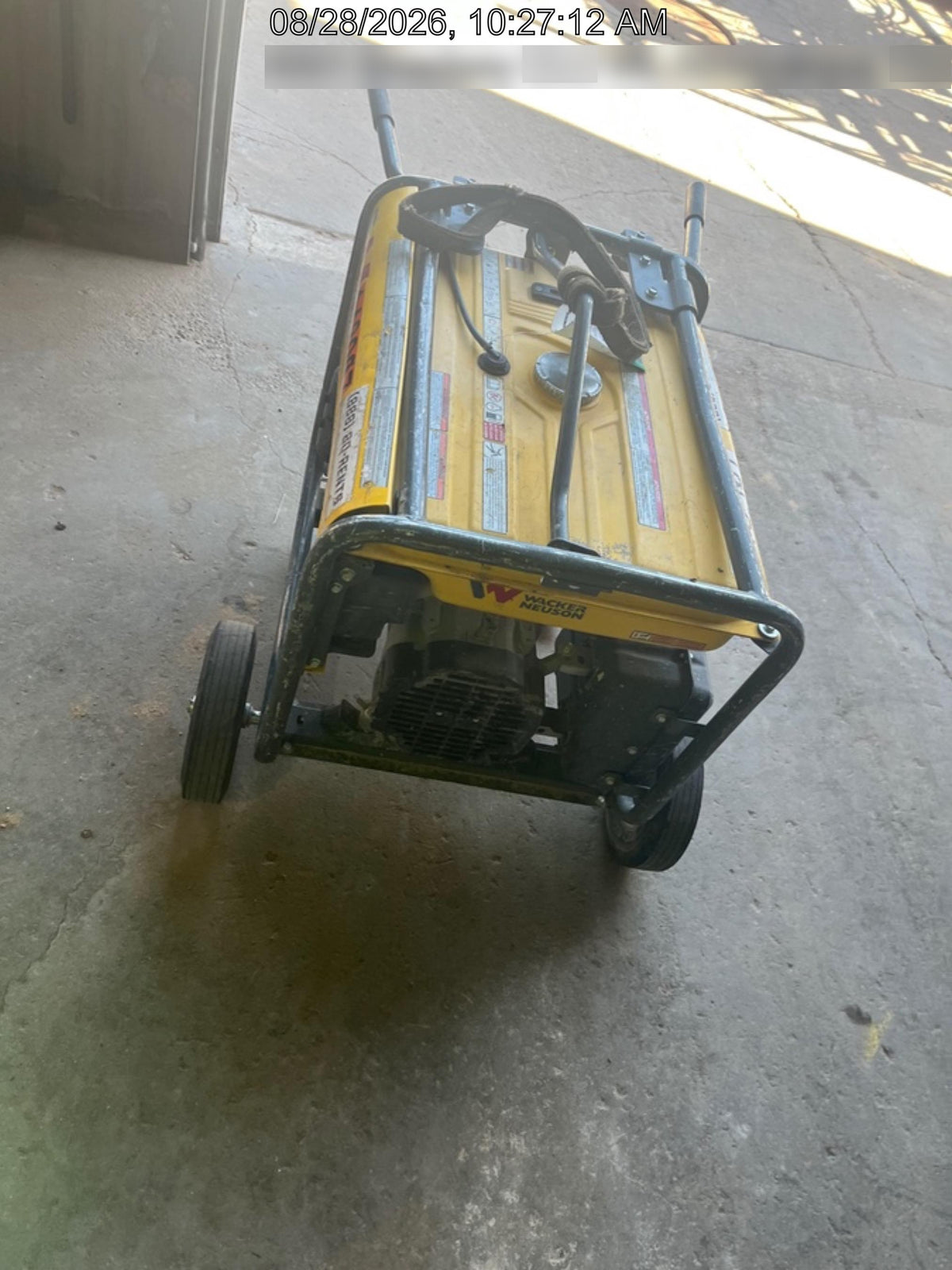 2021 WACKER NEUSON GP6600A