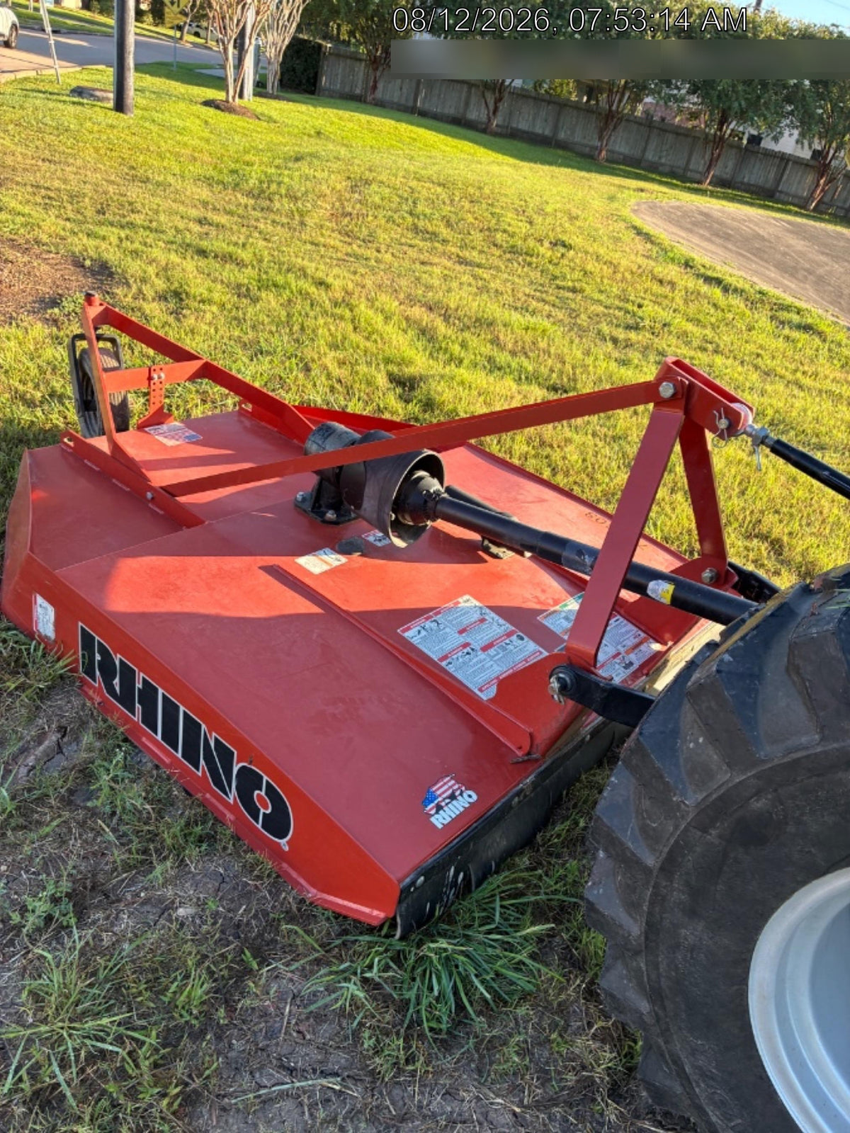 2026 RHINO TW15 Rotary Cutter
