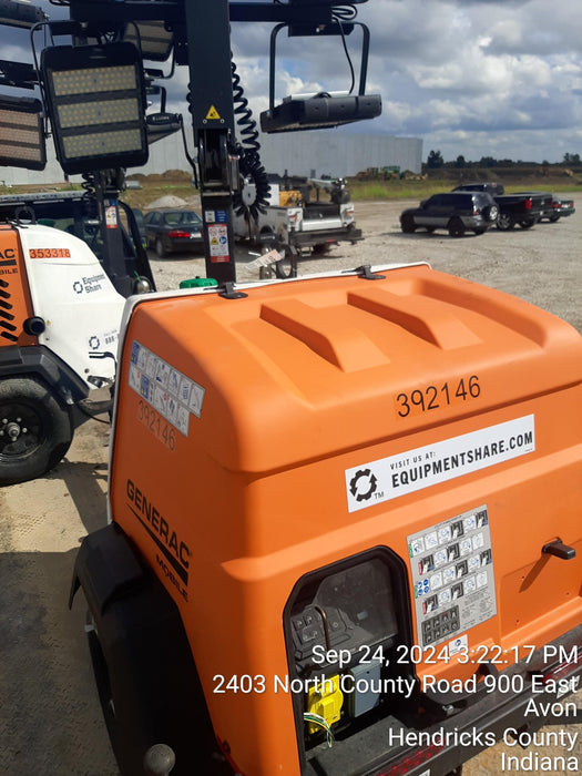 2024 Generac MLT2 Diesel, Flex Switch 120V Input, Powerzone Controller, 
(4) 320W LED Lights, 4kW Generator, 39.9 Gal Fuel Tank, 2" Ball, T3