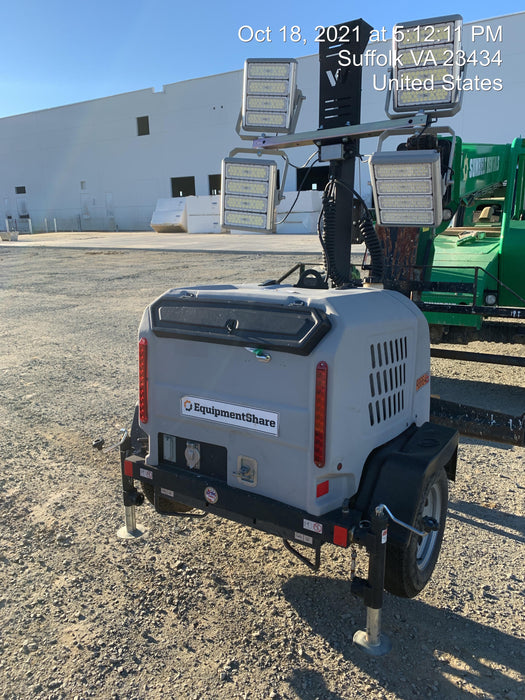 2020 Wacker Neuson LTV6K LTV6K-METAL HALIDE LIGHT TOWER 60HZ KUBOTA LED 300