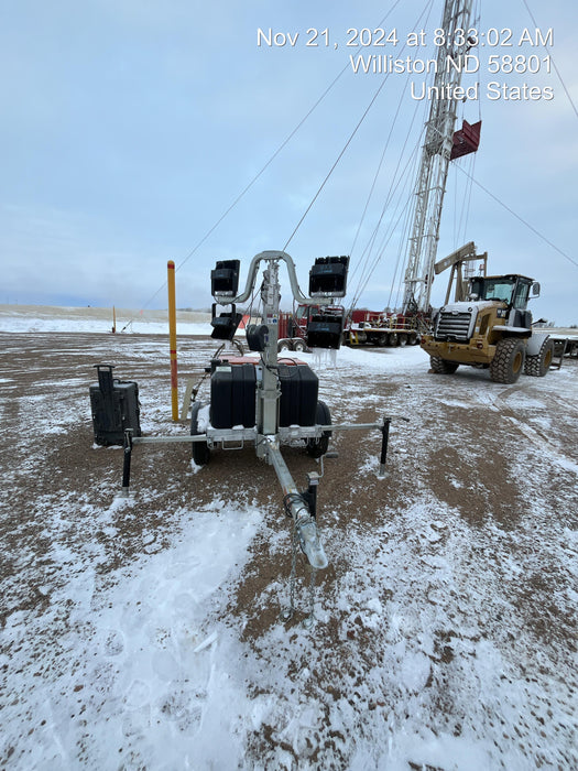 2024 Wanco WLTT-4MM4K Diesel, Deep Sea Controller, Shore Power Plug, Auto Start, (4) 350W LED Floodlights, 4kW Generator, 60 Gal Fuel Tank, 2" Ball, T3