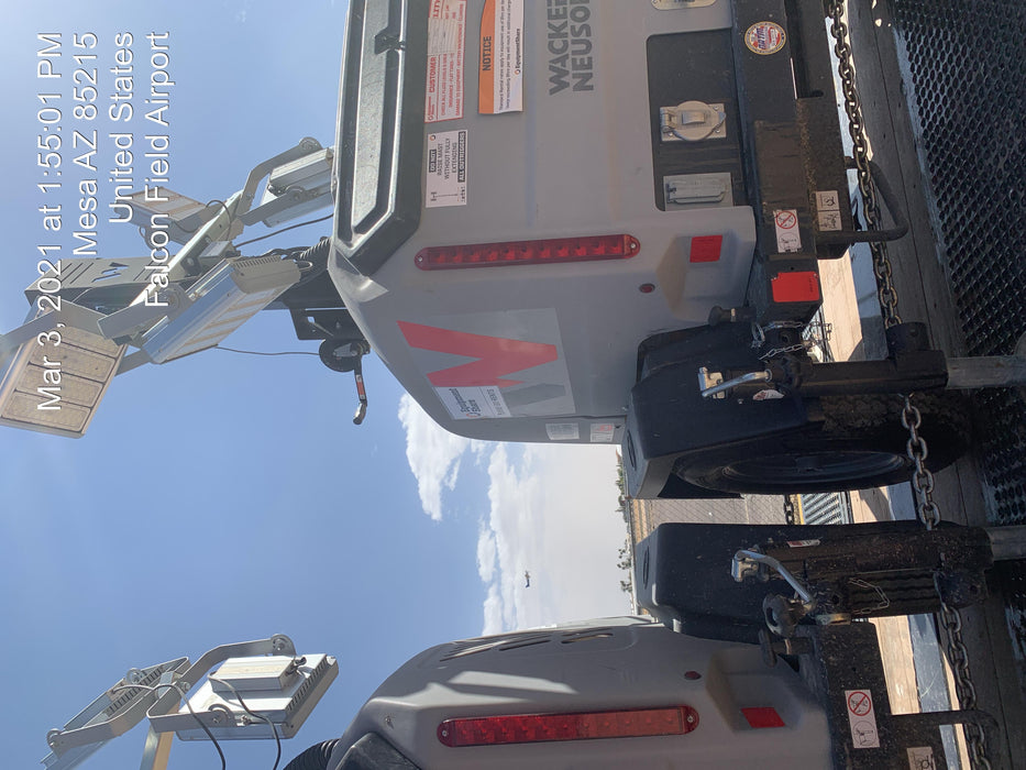 2019 Wacker Neuson LTV6K-LED Standard LED Towable Light Tower w/None