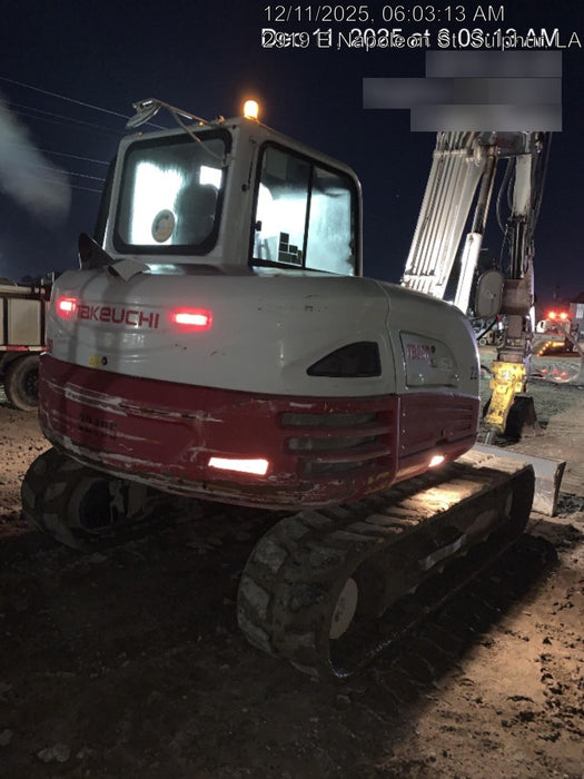 2019 Takeuchi TB290 Takeuchi TB290 Cab/Heat/AC w/Rubber Tracks, Auxiliary Hydraulics, Dozer Blade, Manual QC