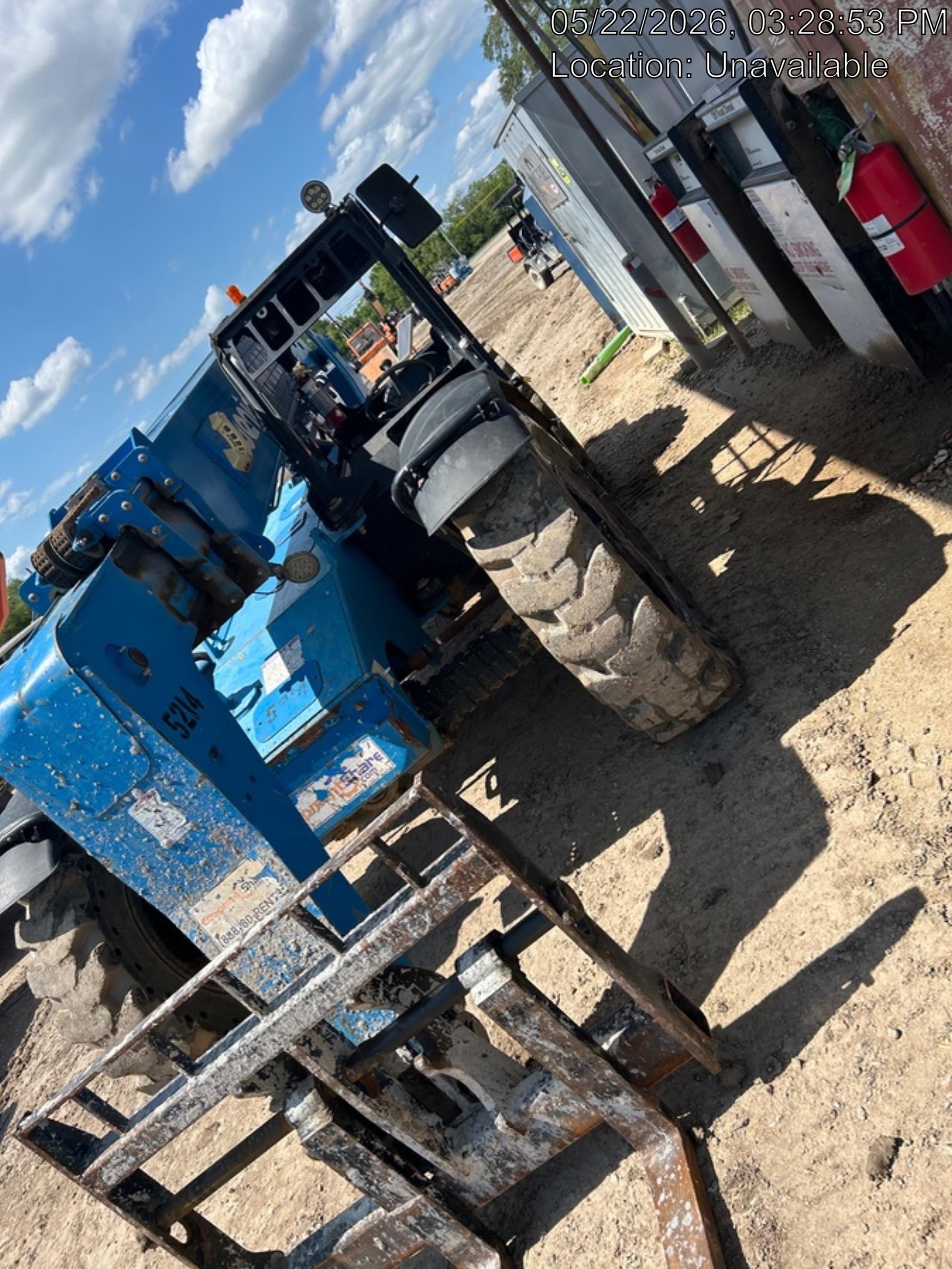 2017 Genie GTH-636 Genie GTH636, Solid RT Tires, T4F, worklights (LED, rear), Open ROPS