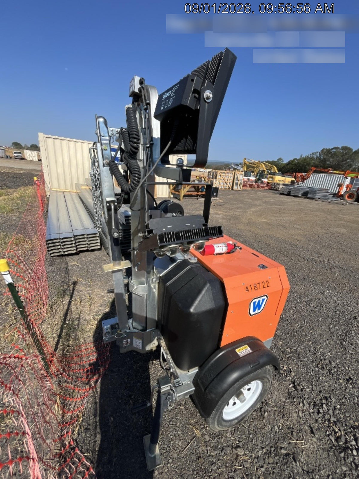 2024 Wanco WLTT-4MM4K Diesel, Deep Sea Controller, Shore Power Plug, Auto Start, (4) 350W LED Floodlights, 4kW Generator, 60 Gal Fuel Tank, 2" Ball, T3
