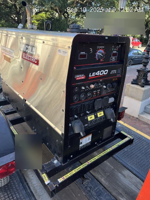 2024 Lincoln Electric LE400 Kubota V1505, Trlr, Cable Rack, Light Kit, ES Decals, T3