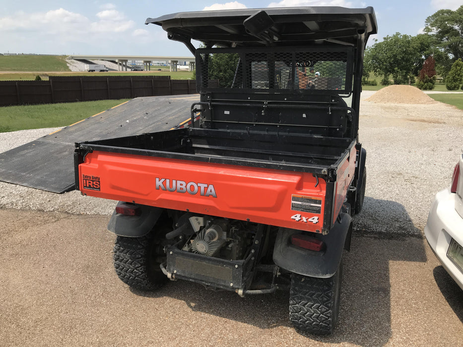 2019 Kubota RTV-X1140W-H 4wd Utility Cart, LED Strobe, Windshield Tempered Glass, Plastic Canopy, Wire Harness Kit, Backup Alarm