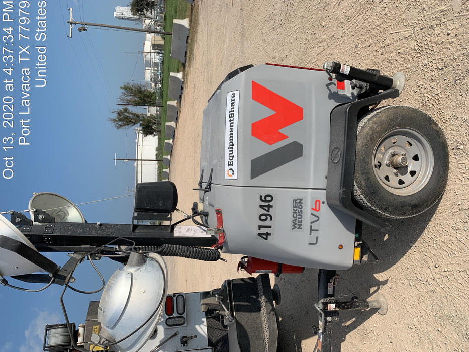 2019 Wacker Neuson LTV6K-MH Power mast, 1100W MH, Fuel Sensors, Wiring Harness