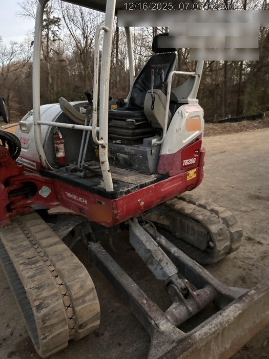 2019 TAKEUCHI TB260
