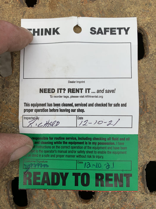 Allmand NLV3GR (4) LED Light Fixture 350W, 23' Vertical Mast, 3kW Prime, Towable, Deep Sea L401, Leveling Jacks, Yanmar T4F 5.8hp