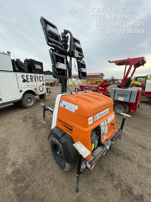 2023 Generac MLT2 Diesel, Flex Switch 120V Input, Powerzone Controller, (4) 320W LED Lights, 4kW Generator, 39.9 Gal Fuel Tank, 2" Ball, T3