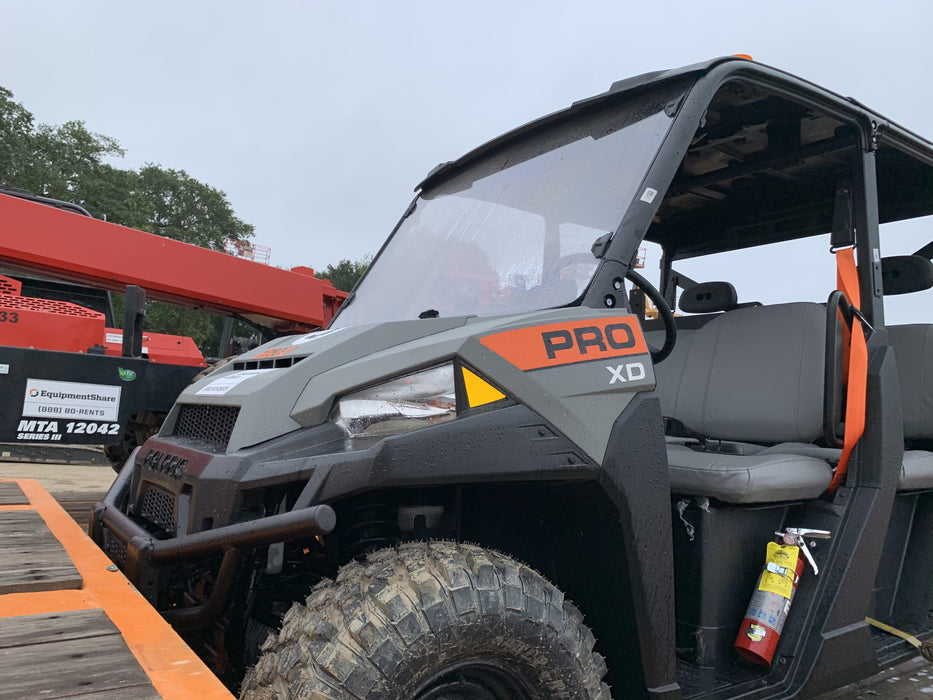 Polaris Pro XD 4000D AWD Canopy, Diesel, 4-6 Passenger, LED Strobe, Rearview Mirror