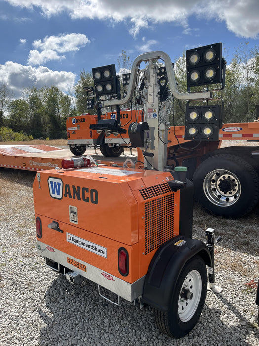 2024 Wanco WLTT-4MM4K Diesel, Deep Sea Controller, Shore Power Plug, Auto Start, (4) 350W LED Floodlights, 4kW Generator, 60 Gal Fuel Tank, 2" Ball, T3