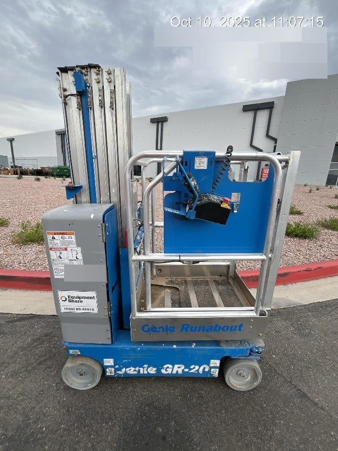 2019 GENIE GR-20