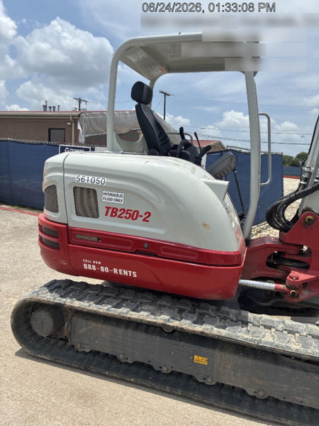 2025 TAKEUCHI TB250-2R