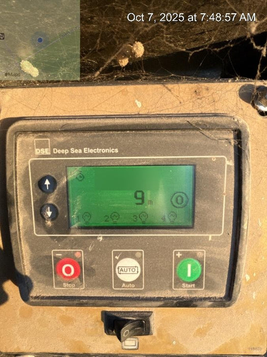 2022 Allmand NLV3GR (4) LED Light Fixture 350W, 23' Vertical Mast, 3kW Prime, Towable, Deep Sea L401, Leveling Jacks, Yanmar T4F 5.8hp