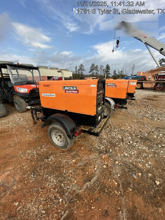 2022 Lincoln Electric LE400 Kubota V1505, Trlr, Cable Rack, Light Kit, ES Decals, T3