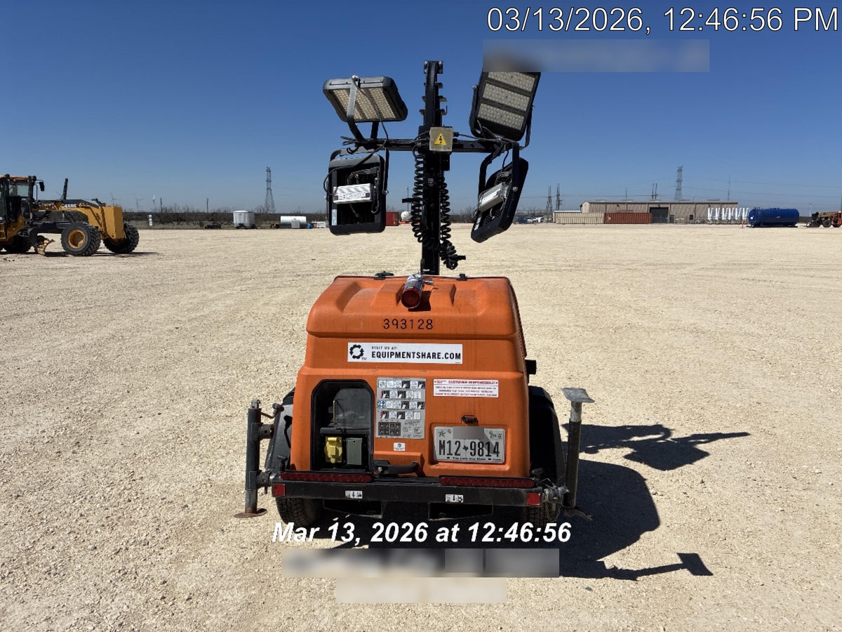 2024 Generac MLT2 Diesel, Flex Switch 120V Input, Powerzone Controller, 
(4) 320W LED Lights, 4kW Generator, 39.9 Gal Fuel Tank, 2" Ball, T3