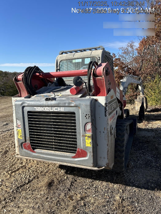 2020 Takeuchi TL12V2-CRH Cab, Rubber Track, & HF