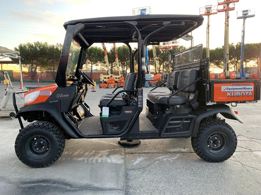2019 Kubota RTV-X1140W-H 4wd Utility Cart, LED Strobe, Windshield Tempered Glass, Plastic Canopy, Wire Harness Kit, Backup Alarm