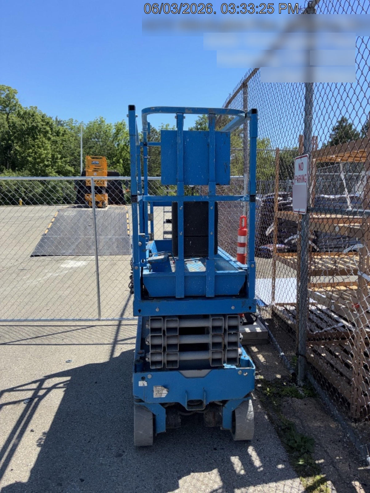 2020 Genie GS-1930 Solid Non Marking Tires, Beacon, Folding rails with half height swing gate