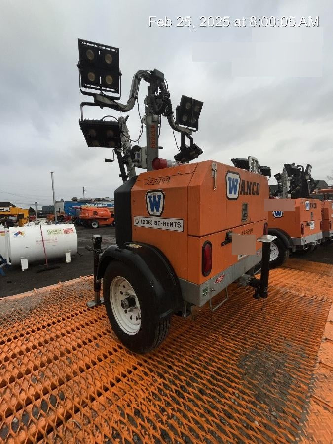 2024 Wanco WLTT-4MM4K Diesel, Deep Sea Controller, Shore Power Plug, Auto Start, (4) 350W LED Floodlights, 4kW Generator, 60 Gal Fuel Tank, 2" Ball, T3