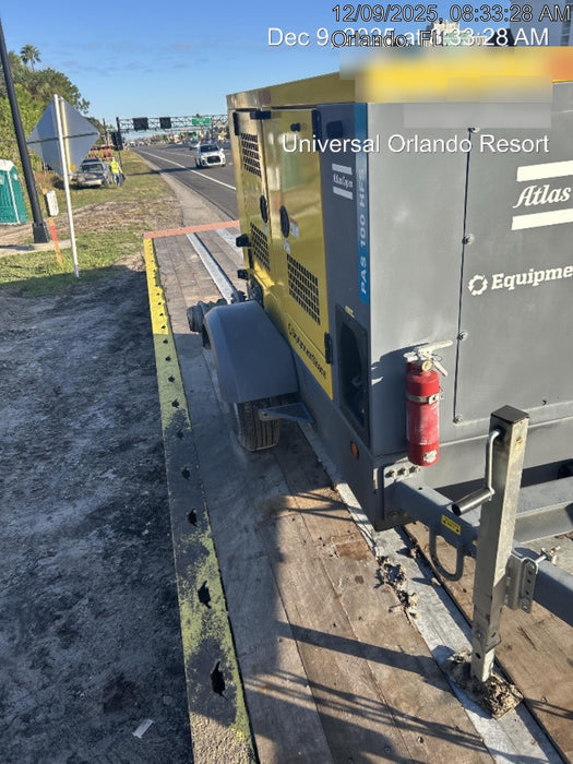 2021 ATLAS COPCO PAS 100 HF CS Enclosed