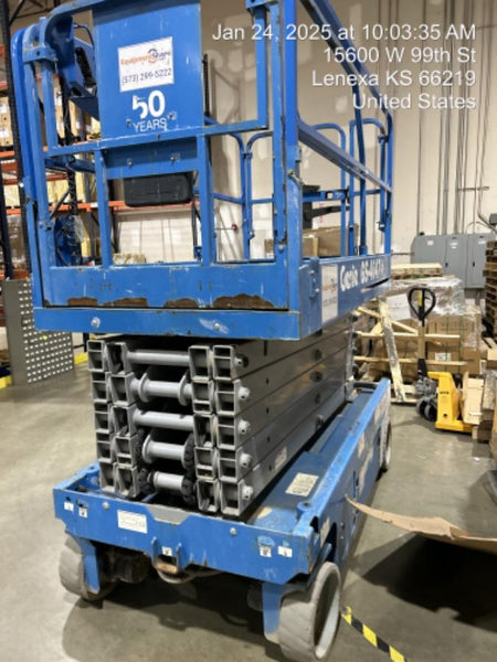 2016 Genie GS-4047 40' Electric Scissor Lift w/Outriggers