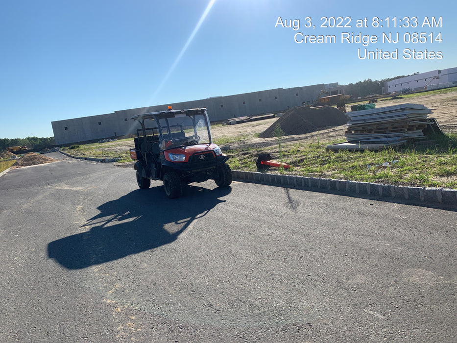 2022 Kubota RTV-X1140W-H Plastic Canopy, Windshield Acrylic Clear, LED Strobe Light, Wire Harness Kit, Back up Alarm
