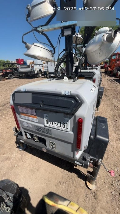 2018 Wacker Neuson LTV6L-MH Wacker Neuson LTV6L Mobile Light Tower w/Fuel Level Sensor Installed