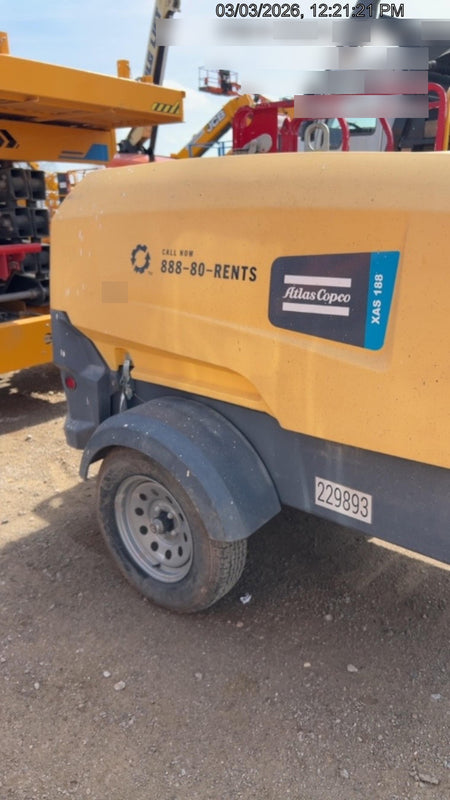2022 ATLAS COPCO XAS188 CWK
