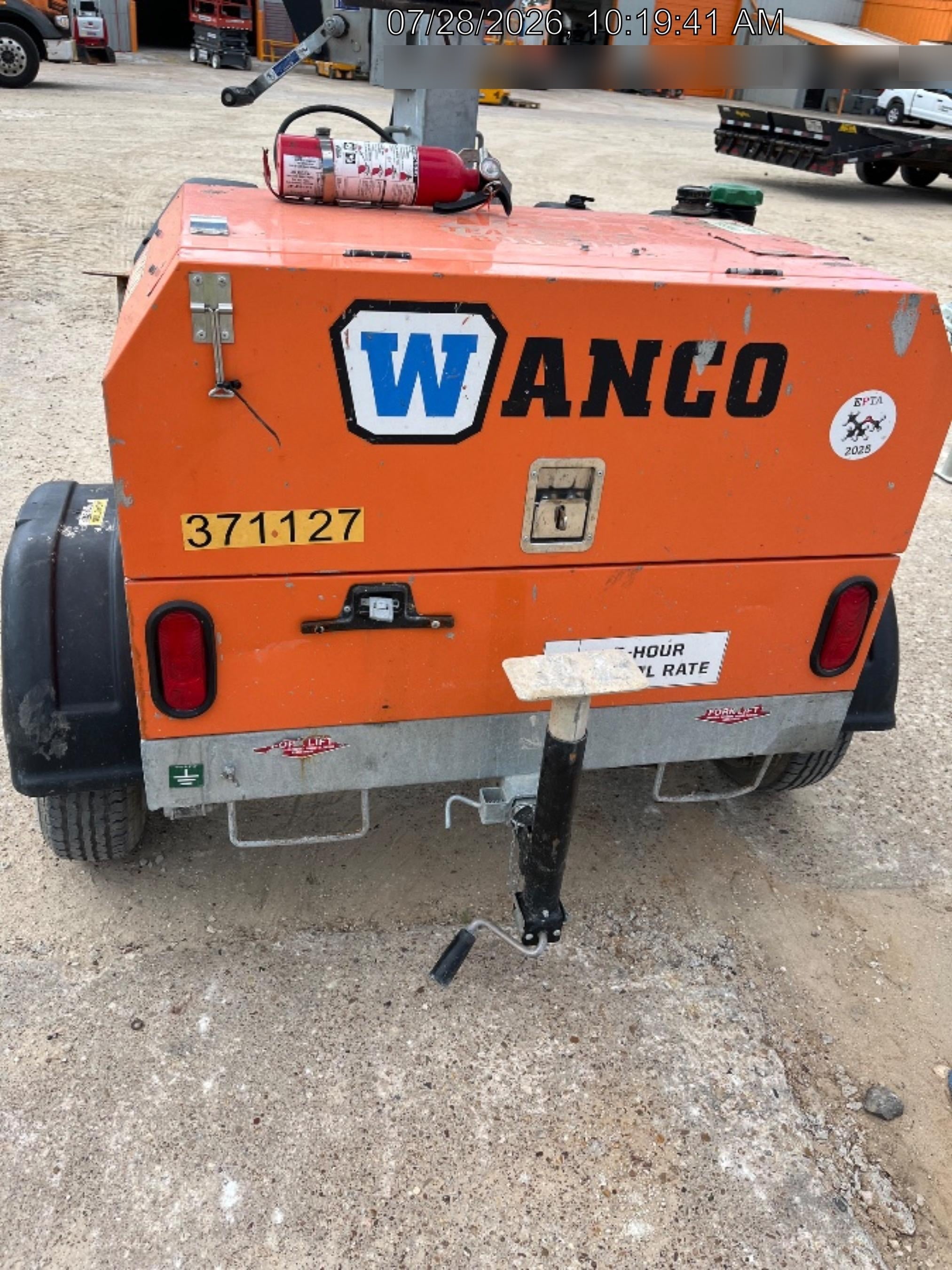 2023 Wanco WLTT-4MM4K Diesel, Deep Sea Controller, Shore Power Plug, Auto Start, (4) 350W LED Floodlights, 4kW Generator, 60 Gal Fuel Tank, 2" Ball, T3