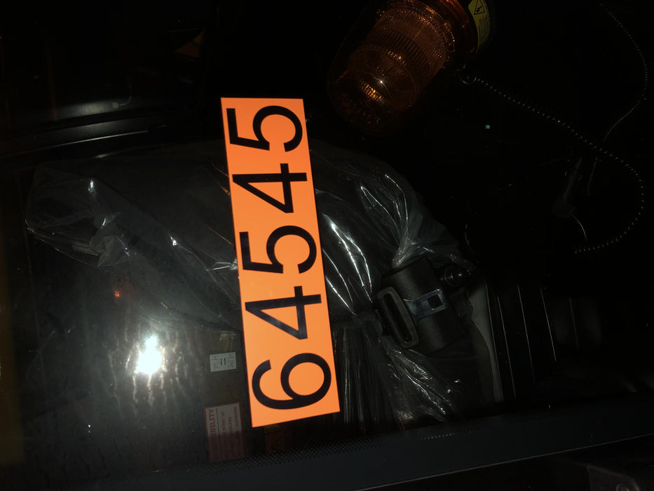 2019 JCB 512-56 Cab/Heat/Air, 109 HP, Solid Tires, STD Worklight, Beacon, Aux Hydraulics, Lifting Eye, Back up Alarm w/66" Carriage/60" Forks