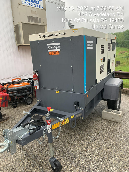 2022 ATLAS COPCO QAS 70