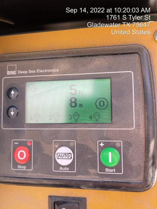 2022 Allmand NLV3GR (4) LED Light Fixture 350W, 23' Vertical Mast, 3kW Prime, Towable, Deep Sea L401, Leveling Jacks, Yanmar T4F 5.8hp