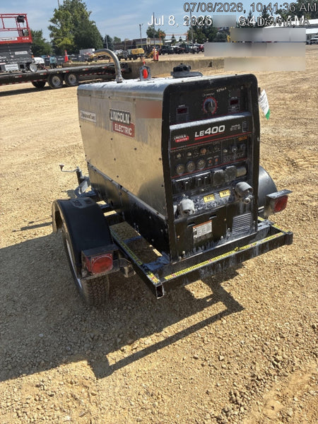 2024 Lincoln Electric LE400 Kubota V1505, Trlr, Cable Rack, Light Kit, ES Decals, T3