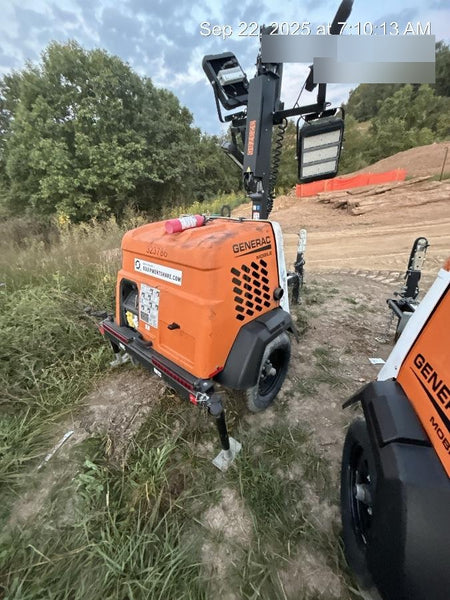 2023 Generac MLT2 Diesel, Flex Switch 120V Input, Powerzone Controller, (4) 320W LED Lights, 4kW Generator, 39.9 Gal Fuel Tank, 2" Ball, T3