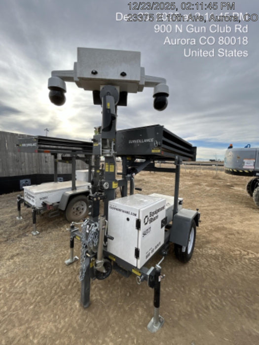 2025 NATIONAL SIGNAL Sunray Solar-Powered Mobile Integrator Tower