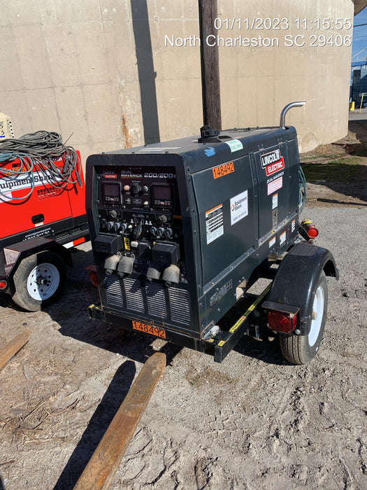 2021 Lincoln Electric Dual Maverick 200/200X Ready Pak 3 (includes trailer, cable rack, fender light kit)