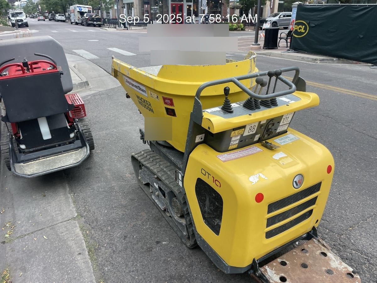 2019 WACKER NEUSON DT10