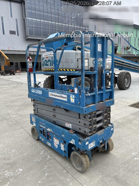 2019 Genie GS-1930 Fixed Rails with Chain Entry