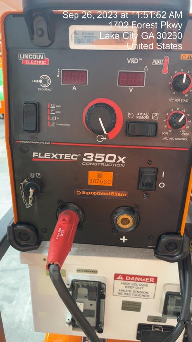 2023 LINCOLN ELECTRIC FLEXTEC 350X