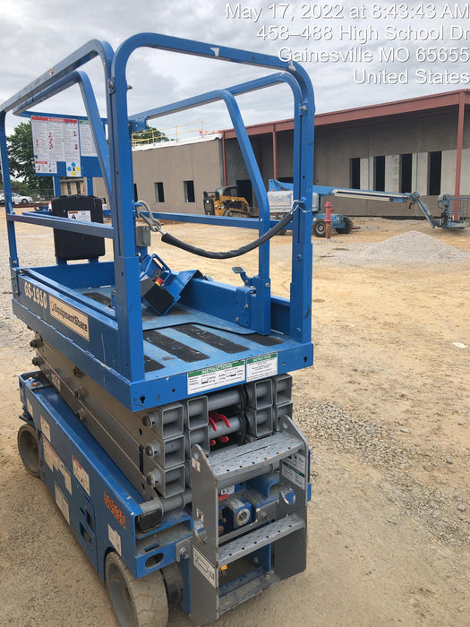 2019 Genie GS-1930 Fixed Rails with Chain Entry