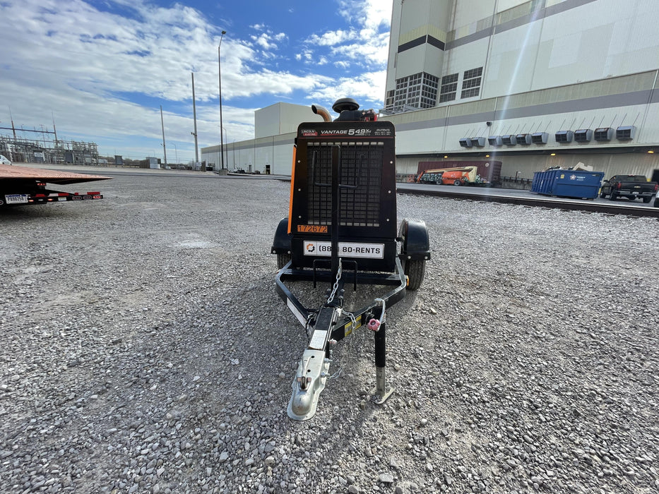 2021 Lincoln Electric Vantage 549X Ready Pak 3, ORANGE (includes trailer, cable rack, fender light kit)