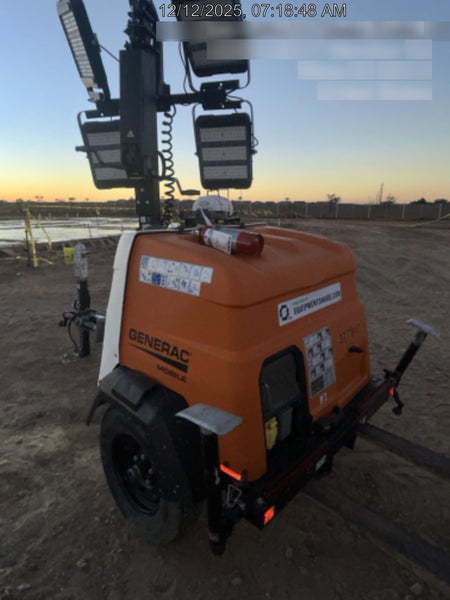 2023 Generac MLT2 Diesel, Flex Switch 120V Input, Powerzone Controller, 
(4) 320W LED Lights, 4kW Generator, 39.9 Gal Fuel Tank, 2" Ball, T3